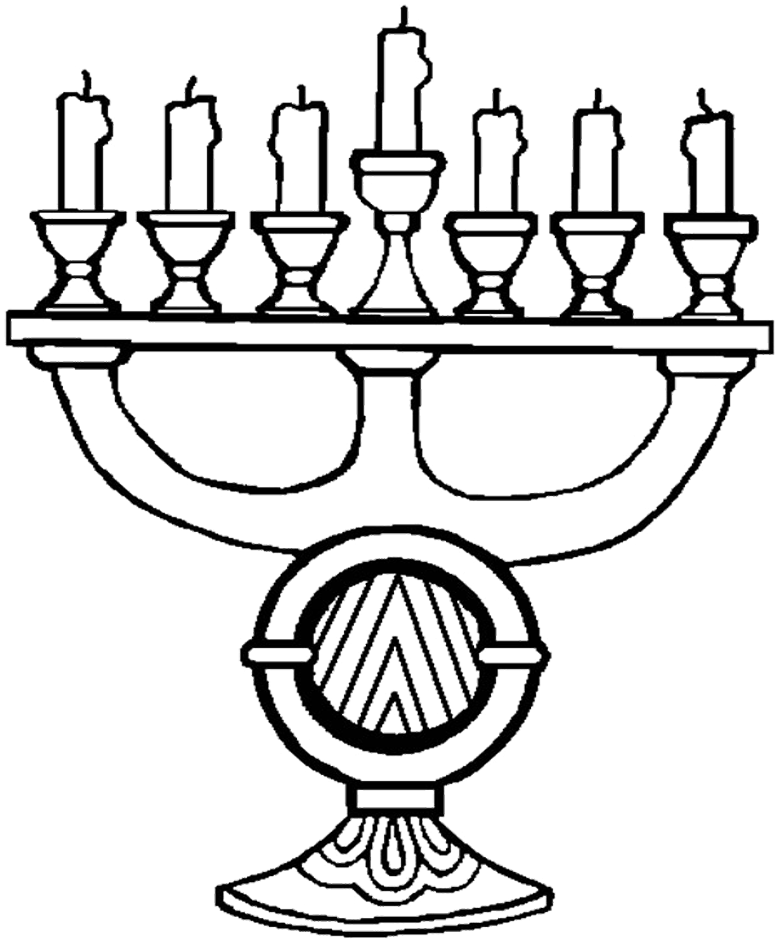 Candle Kwanzaa Coloring Pages - Kwanzaa Kinara Coloring Pages (776x1060)