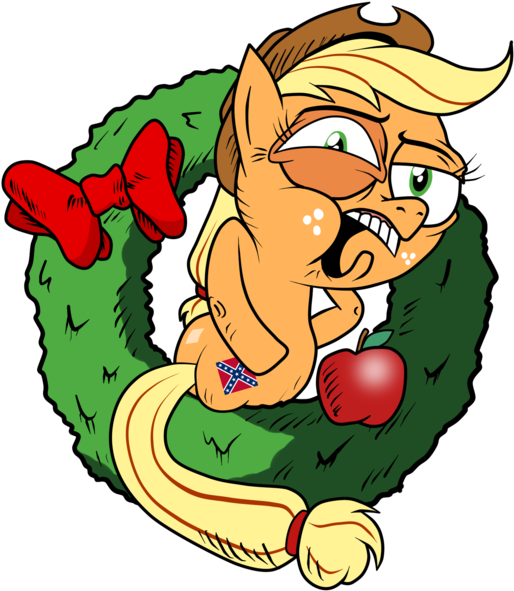 Jappleack Apple Holiday Special Ornament By Southparktaoist - Apple (600x600)