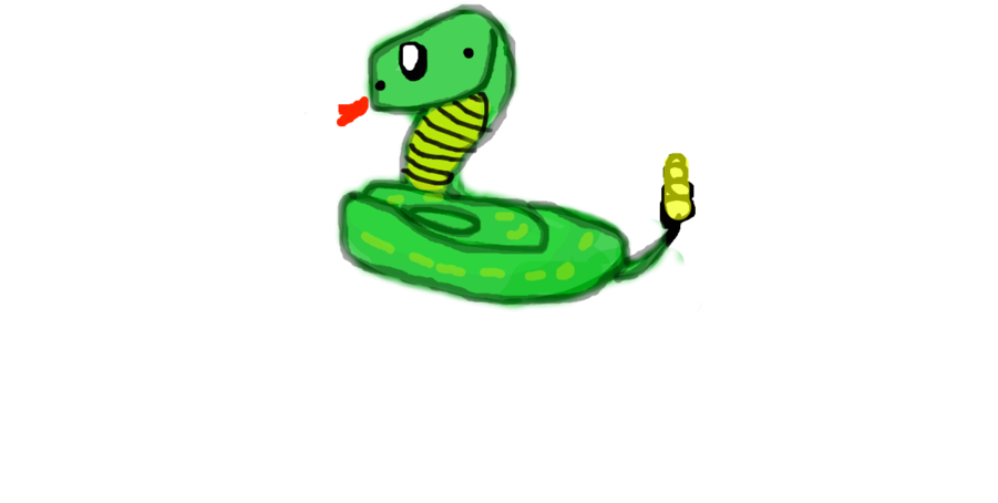 Harmless Snake Chibi By Pelagedegivres - Serpent (900x529)