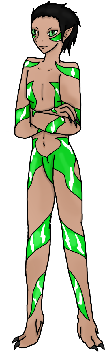 Snake Dude By Chibi-pix - Snake Dude By Chibi-pix (453x1265)