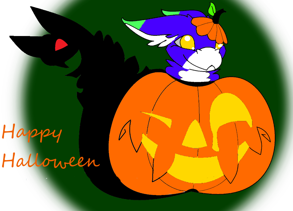 Halloween 2016 By Chibi Butler Snake - 萬聖節 卡片 (1024x738)