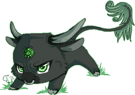 Cute Taurus Drawing (474x402)