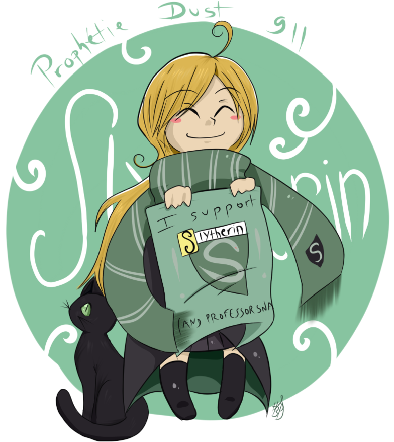 Slytherin By Lfangor - Harry Potter Drawings Slytherin (838x954)