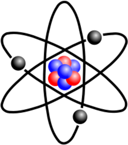 The Idea Of The Atom, An Indivisible Particle That - Solar System Atom Model (424x480)