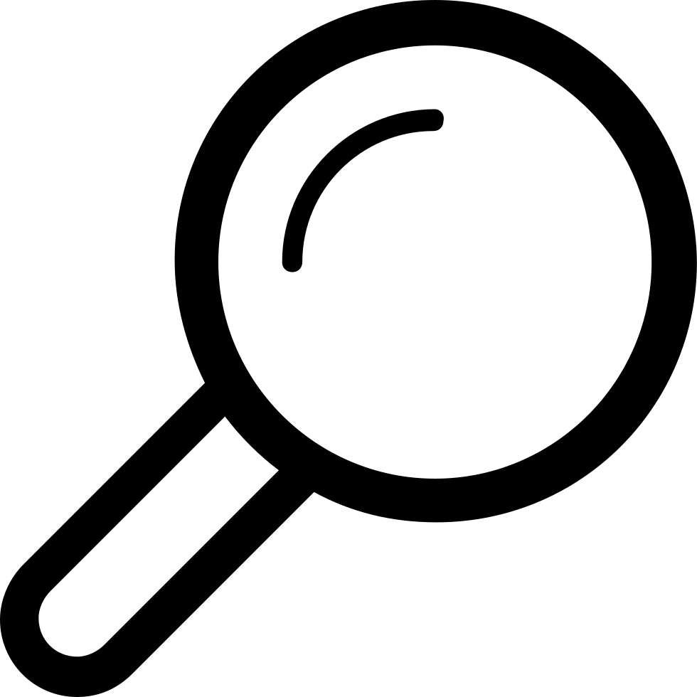 Magnifying Glass Comments - Magnifying Glass Icon Png (980x980)