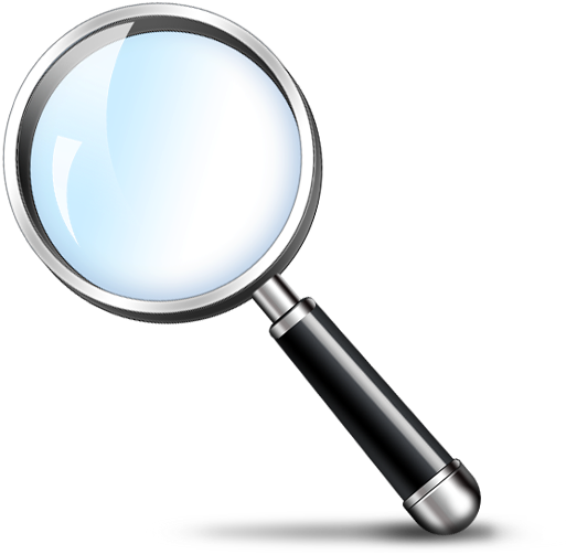 Magnifying Glass Search Icon - Magnifying Glass Icon 3d (512x512)