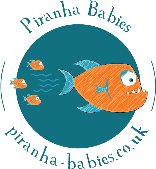 Piranha Babies - Back To School Poster (600x646)