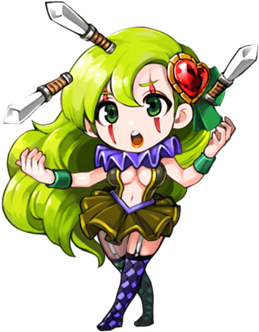 Esmeralda The Knife Juggler Detailed - Dungeon Link Esmeralda (500x500)