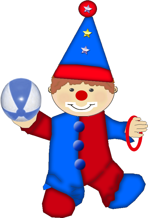 Circo & Palhaço E Parque - Cartoon (552x797)