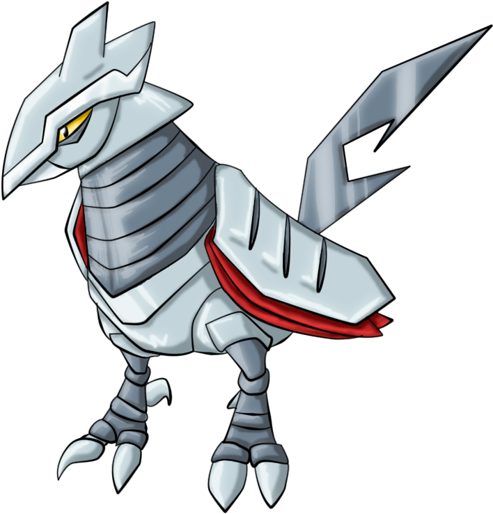 Fake Skarmory Evolution By Xyrten - Drawing (790x775)