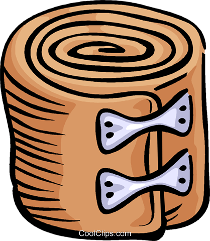 Tensor Bandage Royalty Free Vector Clip Art Illustration - First Aid Kit (418x480)