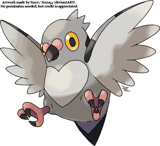Pidove Evolution Chart Download - Imagens Do Pokemon Pidove (559x511)