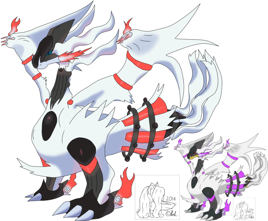 Truth Behind Ideals - Pokemon Reshiram Mega Evolution (1024x768)
