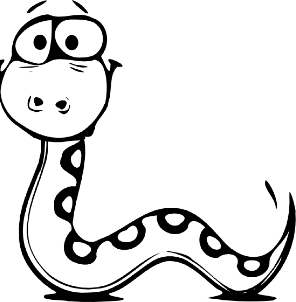 Snake Clipart Black And White Crown Clipart Hatenylo - Snake Clipart Black And White Png (1024x1024)