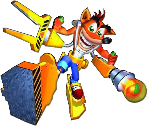 Characters - Crash Bandicoot The Wrath Of Cortex Crash (520x584)