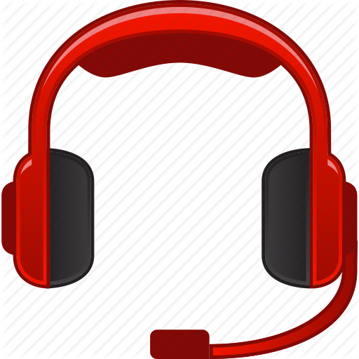 Headphone Clipart Block Center - Clip Art (512x512)