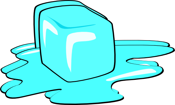 Ice Block Clipart 3 By Sarah - Ice Cube Melting (600x363)