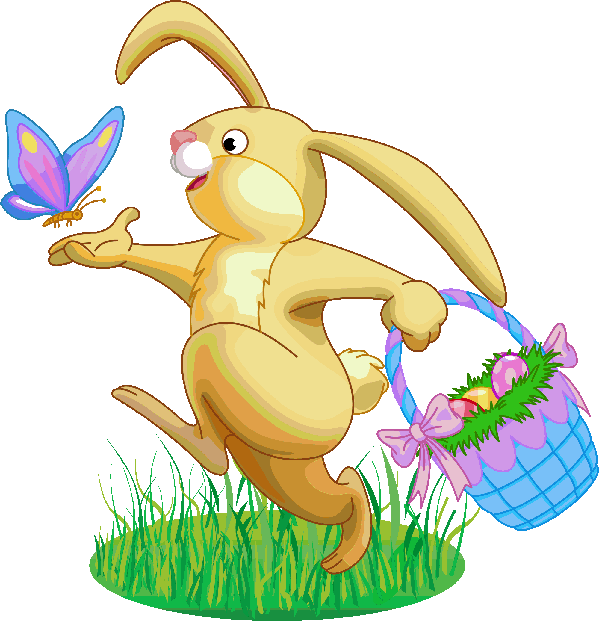 Easter Clipart Transparent Background - Easter Egg Hunt 2018 (2000x2073)