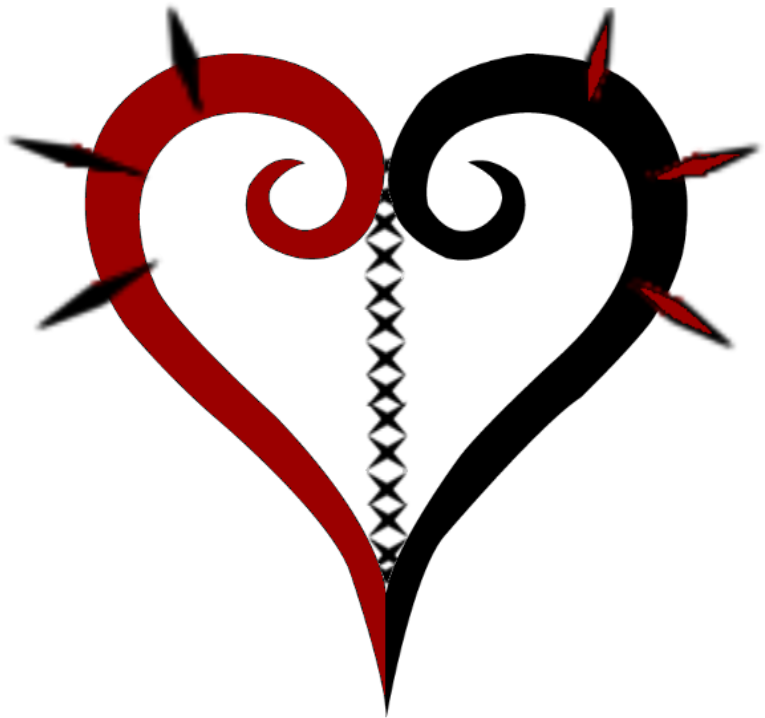 Stitched Heart Cutie Mark By Darkbellnight - Mlp Evil Cutie Marks (800x800)