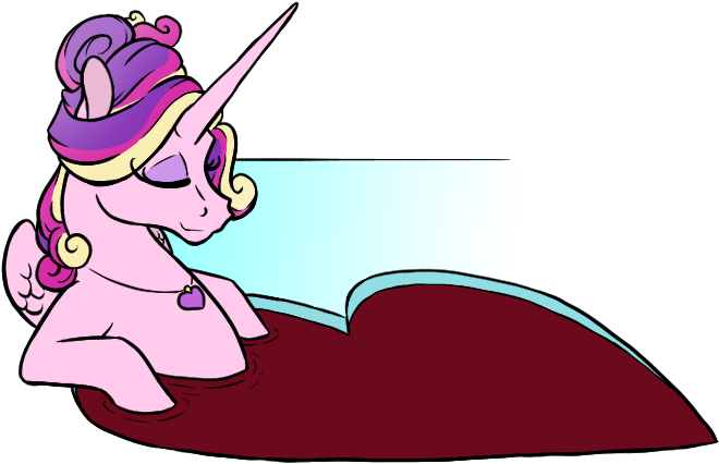 Alicorn, Alternate Hairstyle, Artist - Cartoon (695x426)