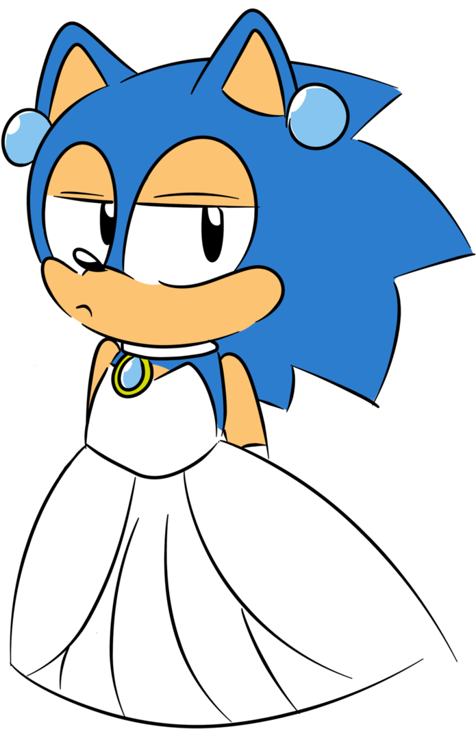 Princess Sonic By Sugarsoosh - Art (717x1115)