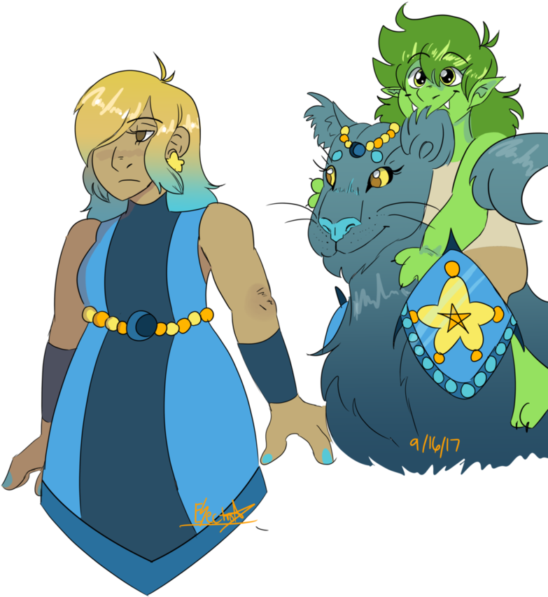 Sketchbook Colored Doodles By Electrostar636 - Cartoon (822x973)