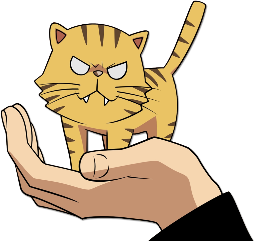 Toradora Render Mini Tiger - Anime Tiger Render (1024x977)