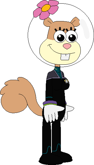 Commander Sandra 'sandy' Lawrence [helmet] By Sonictrekker - Cartoon (312x548)