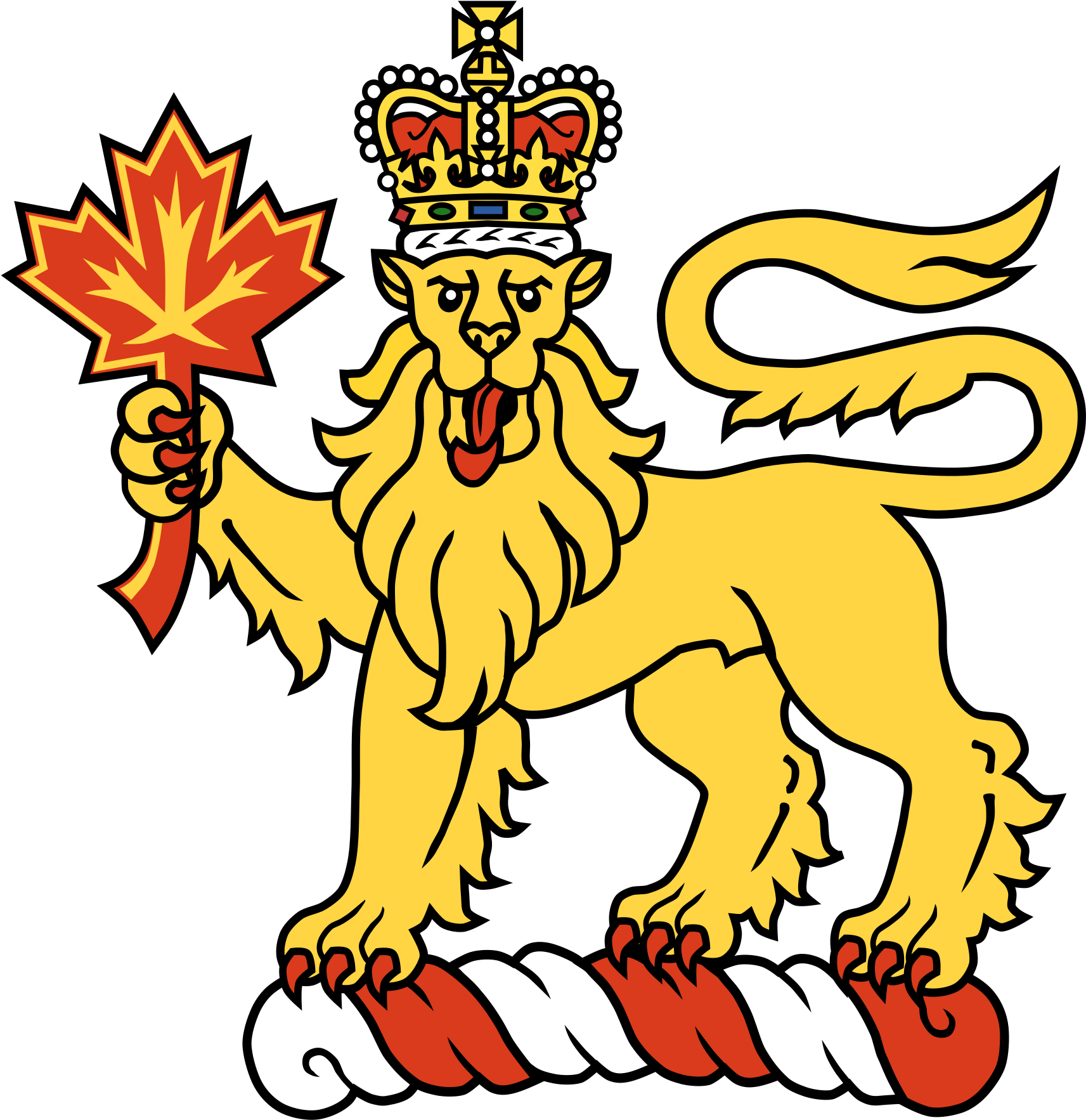Open - Governor General Of Canada Coat Of Arms (2000x1781)
