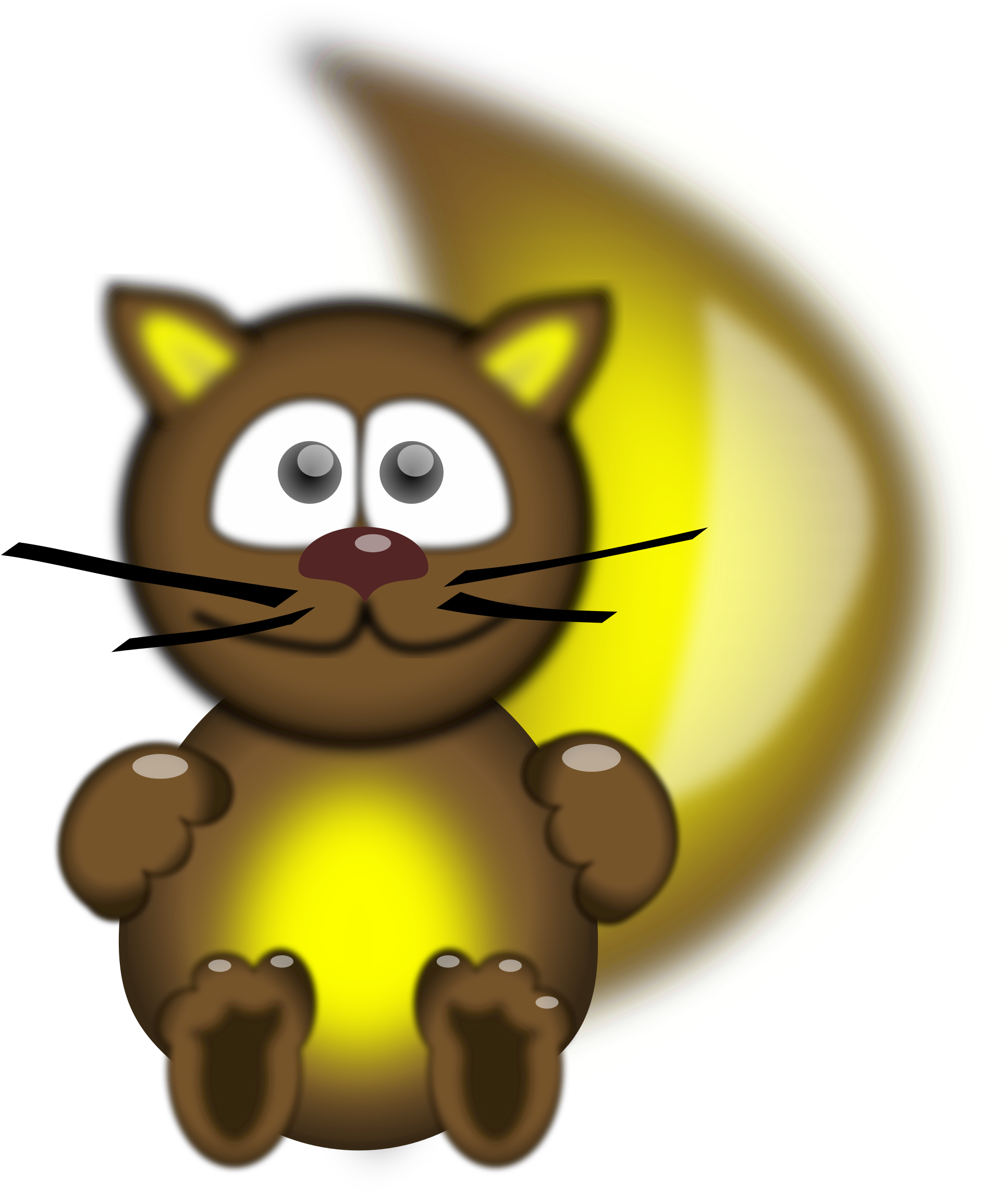 Big Image - Kittens In Mugs Clipart (2006x2400)