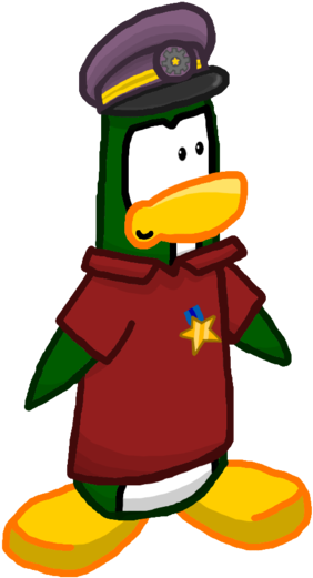 Broseph Ran Over To Him And Shook His Flipper - Cartoon (400x571)