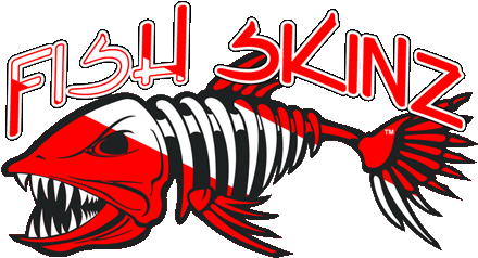 Fish Skinz Logo Decal - Clip Art (450x450)
