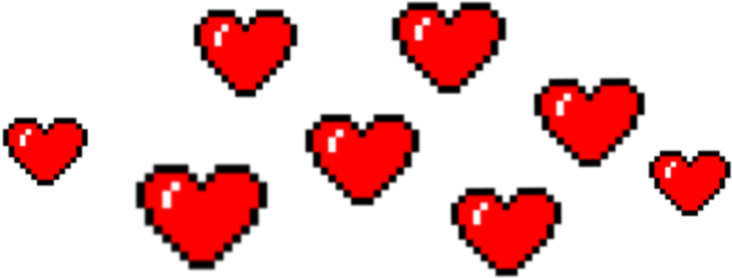 Bts Bit Clip Art - Red Heart Crown Png (1024x1024)