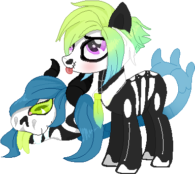 Maven And Minx Ref By 9aw9rints - Cartoon (393x351)