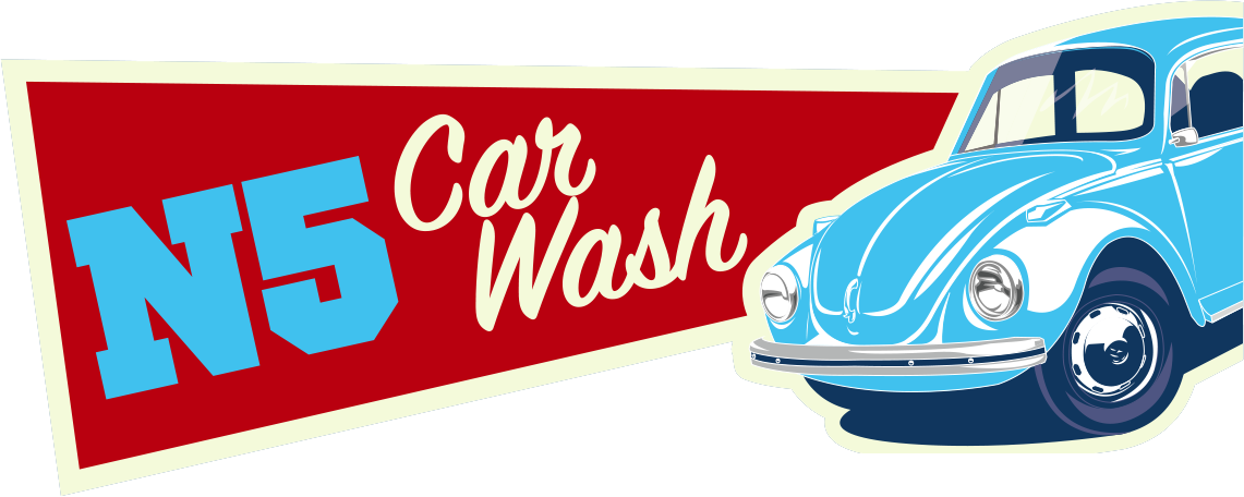 Logo Car Wash Hd Image - Antique Car (1141x456)