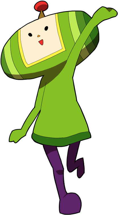 Katamari Damacy World Of Tanks Playstation 2 Green - Katamari Damacy Png (469x793)