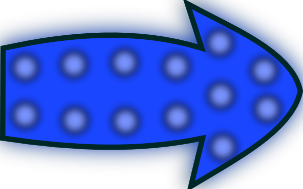 Free Vector Right Arrow Set Blur Clip Art - Arrow Pointing Right Animation (600x375)