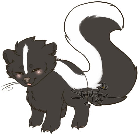 Skunk By Starry-prince - Prince (551x533)