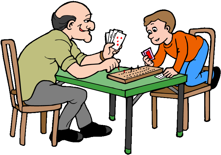 Cribbage For Experts Book By Dan Barlow Rh Cribbagesupply - Boy With Grandpa Clip Art (750x525)