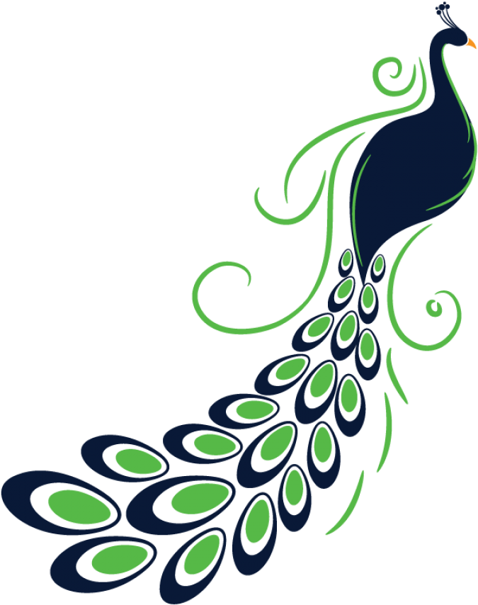 Idq X Image - Peacock Stickers On Wall (900x900)