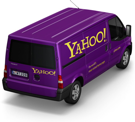 Yahoo Car Front View Yahoo Car Back View - Portable Network Graphics (512x512)