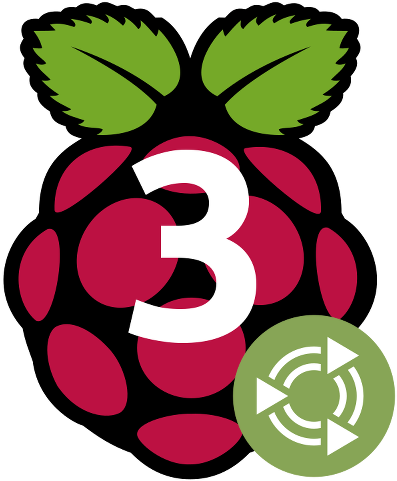 Ubuntu Mate For The Raspberry Pi - Raspberry Pi Logo (480x480)