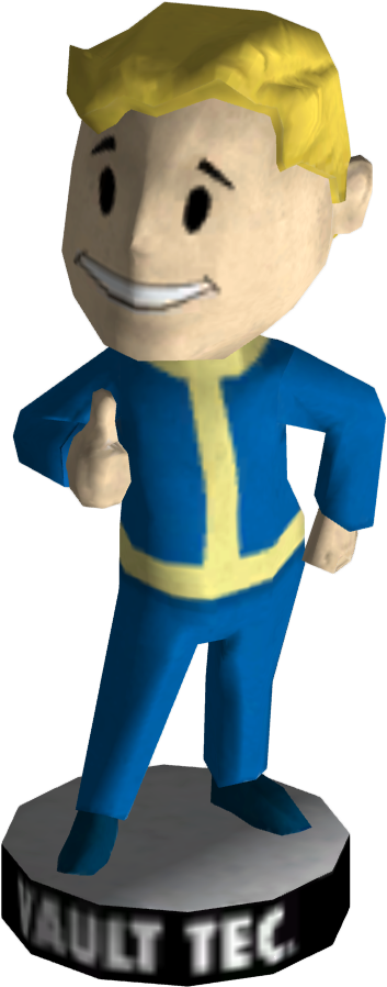 Bobblehead - Charisma - Fallout Bobblehead Small Guns (450x950)