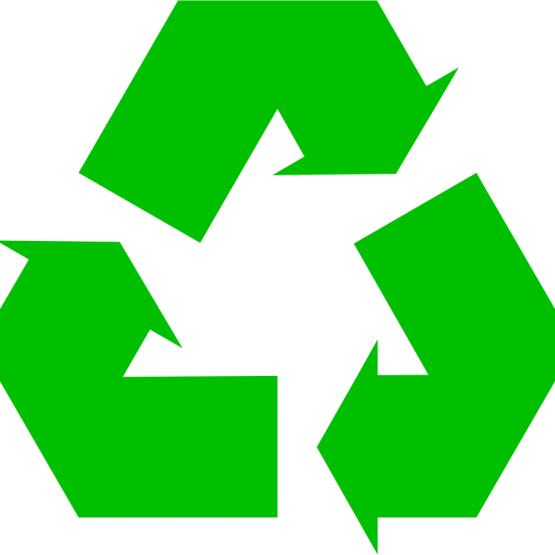 Where To Donate & Recycle Your Declutter - Simbolo Da Reciclagem Verde (555x555)