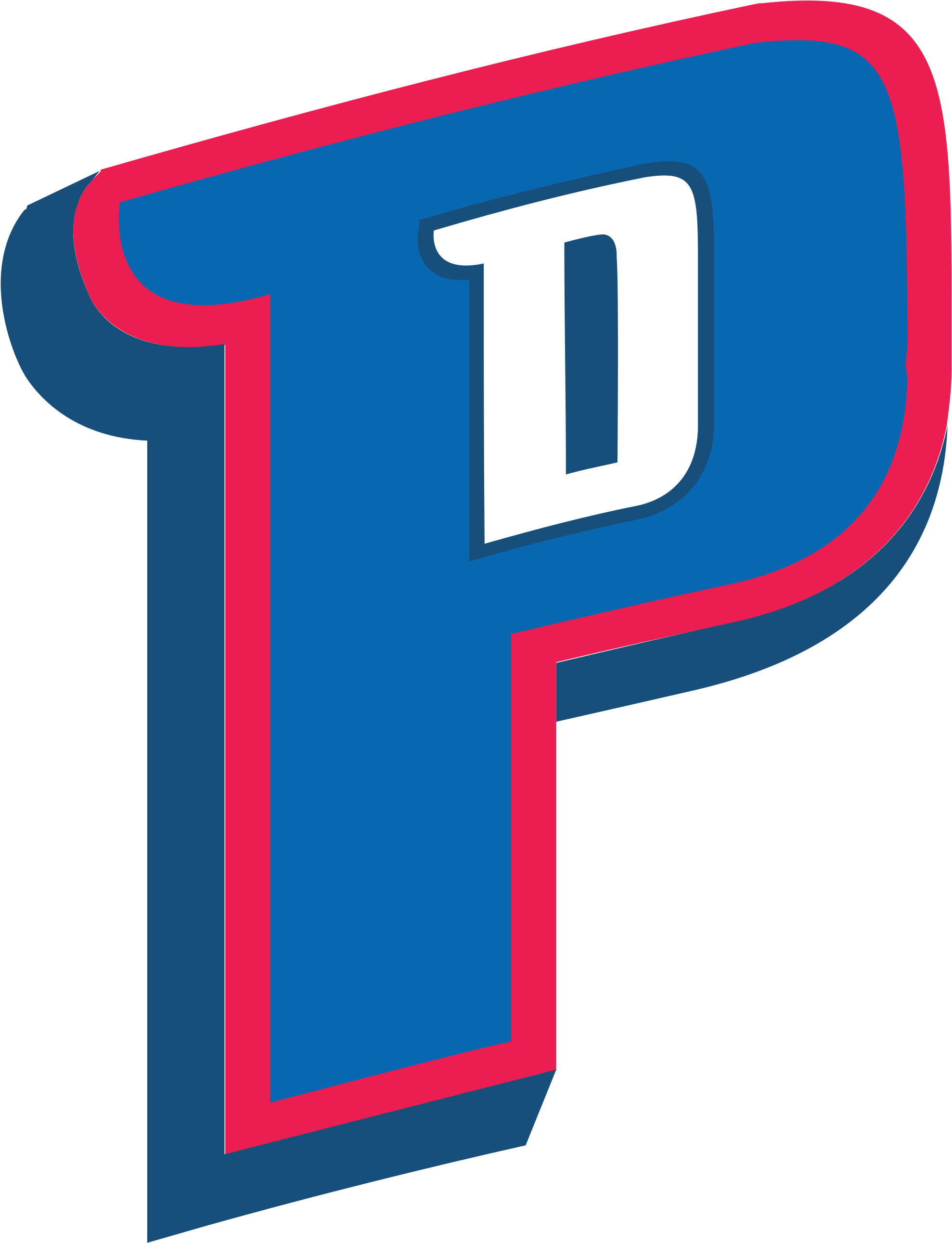 Open - Detroit Pistons P Logo (2000x2602)