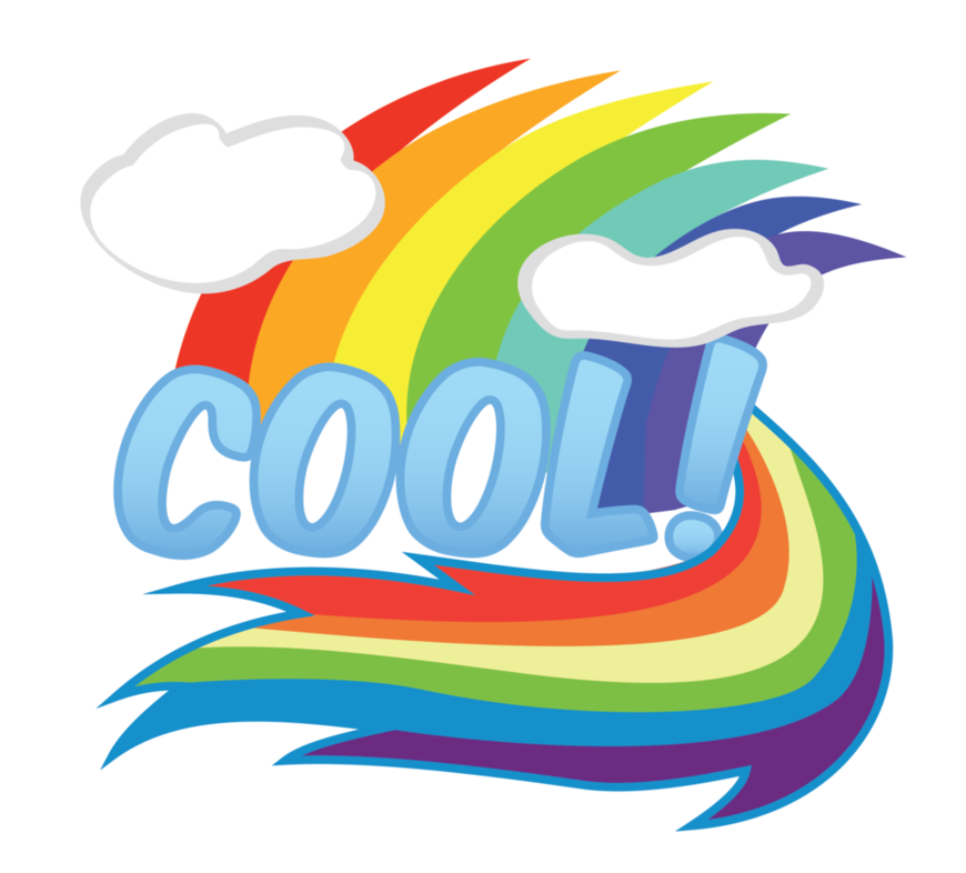 Cool Stickersrainbow Dashequestria Girlsmlppony Madnessfriendshippony - Png Cool Stickers (930x859)