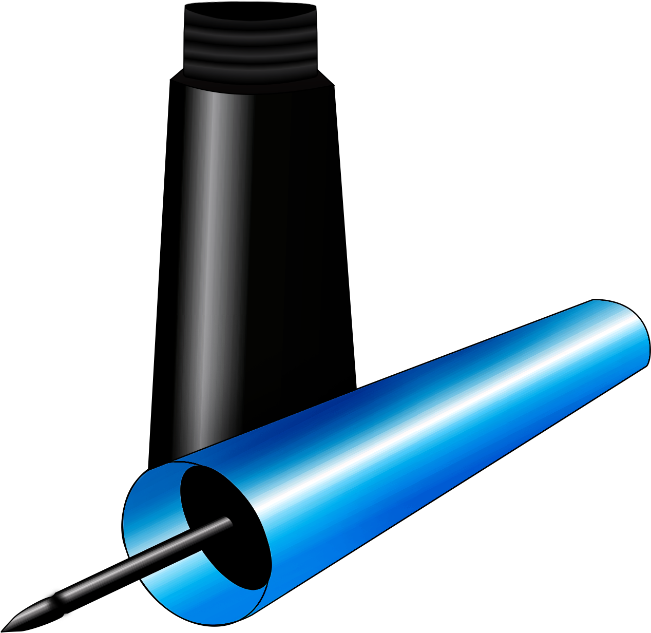 Delineador Vetor Gratis Free Desenho Ilustração Beauty - Maquiagem Png (1393x1420)