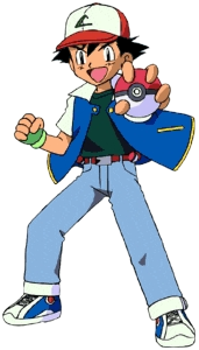 Pokemon Season 1 Main Characters - Pokemon Ash Ketchum Cosplay Costume (684x1200)