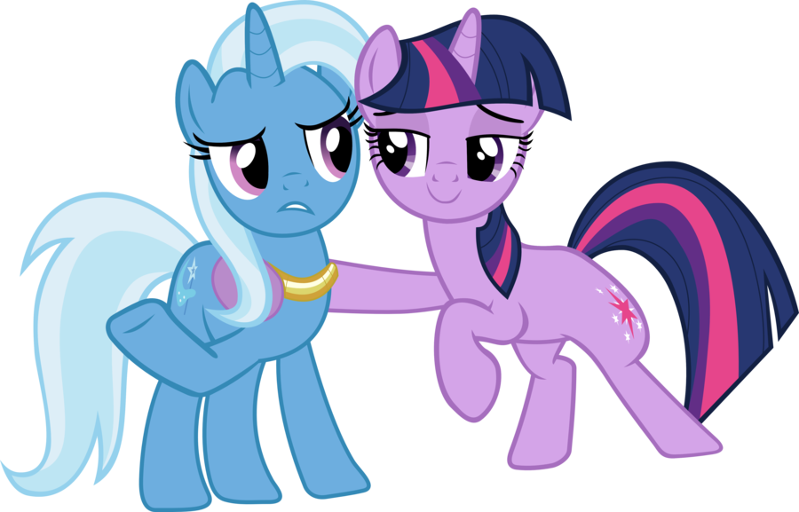 My Little Pony Twilight Sparkle And Trixie - Twilight Sparkle X Trixie (900x577)