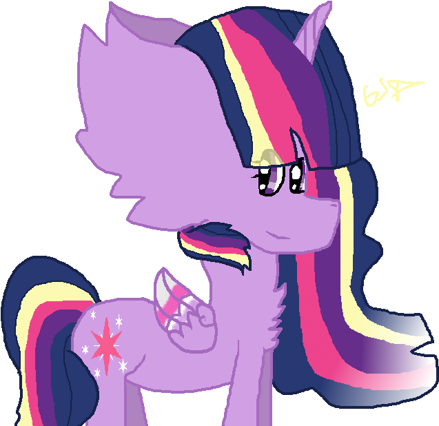 Twilight Sparkle Ng Look By Gamingstarluigisin - Illustration (818x684)